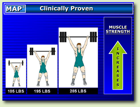 clinically proven to increase muscle strength